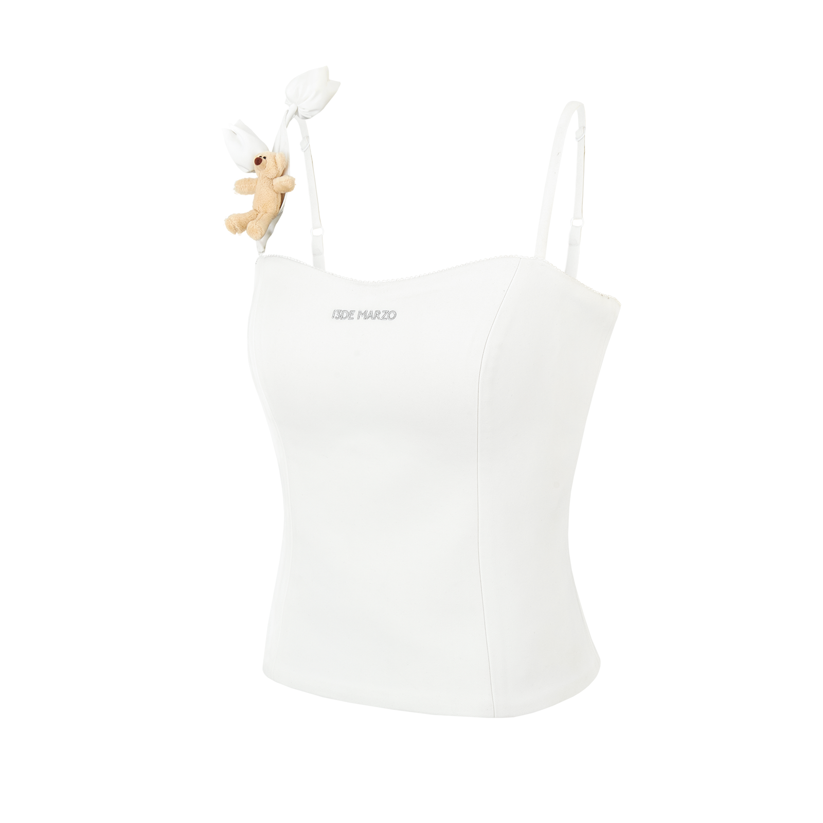 13DE MARZO Tulip Flower Strap Camisole - 13DE MARZO