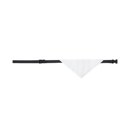 13DE MARZO Soccer Bear Pet Bib White