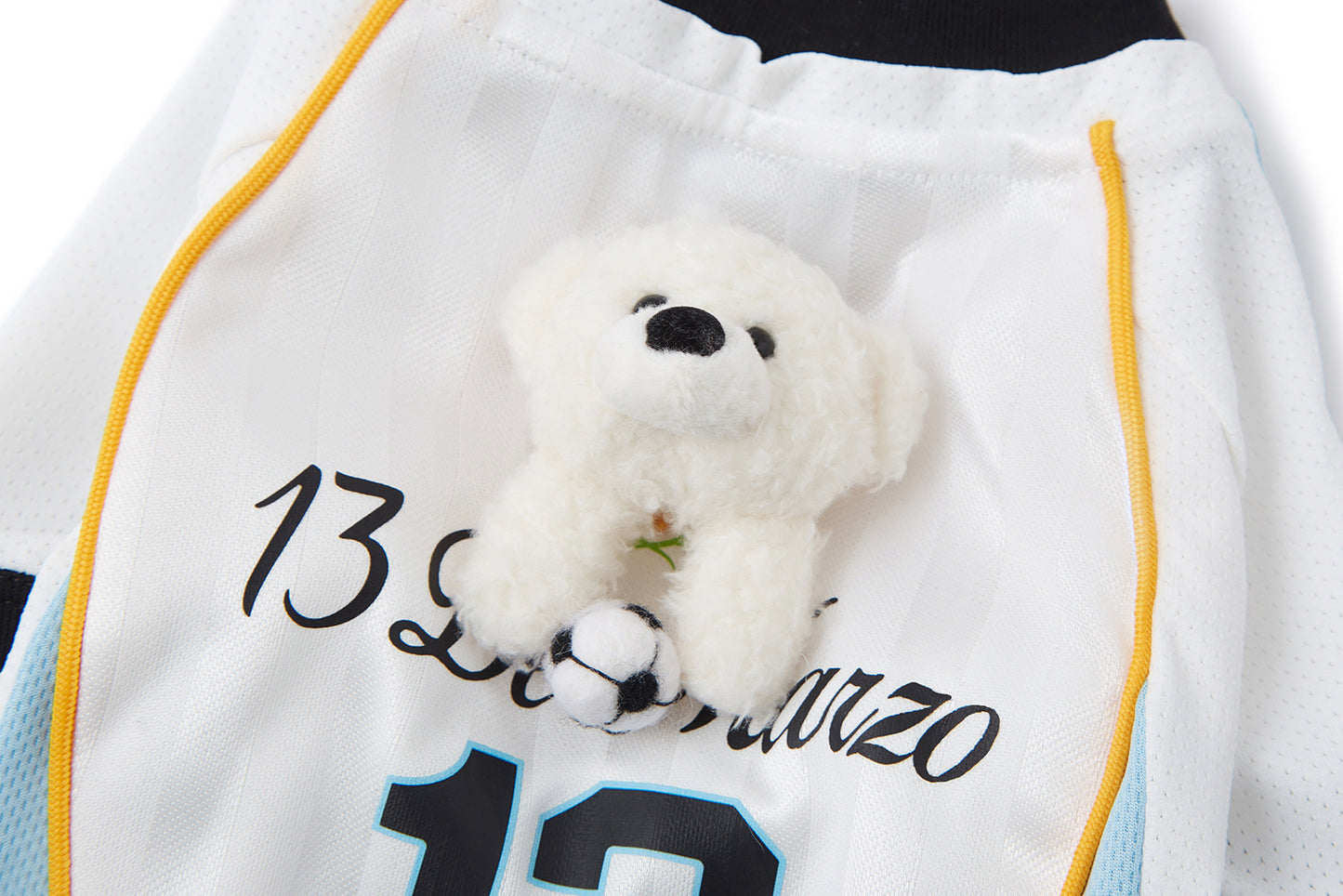 13DE MARZO Soccer Bear Pet Jersey Blue