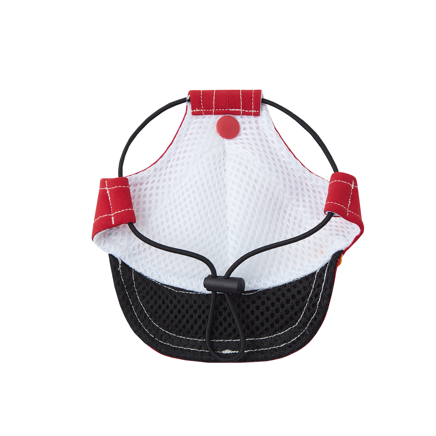 13DE MARZO Soccer Bear Pet Hat Red