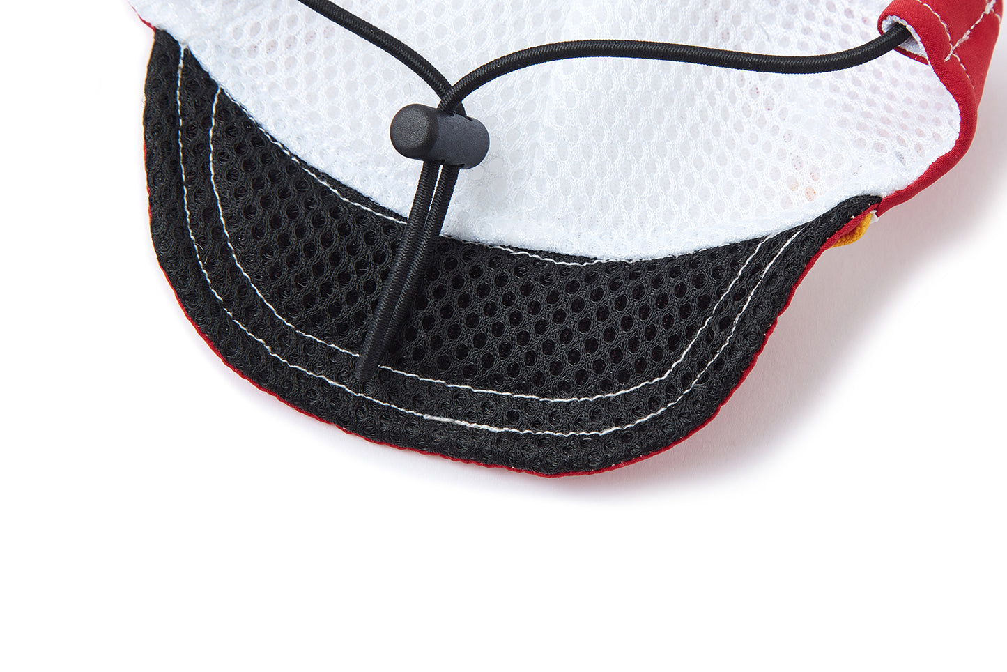 13DE MARZO Soccer Bear Pet Hat Red