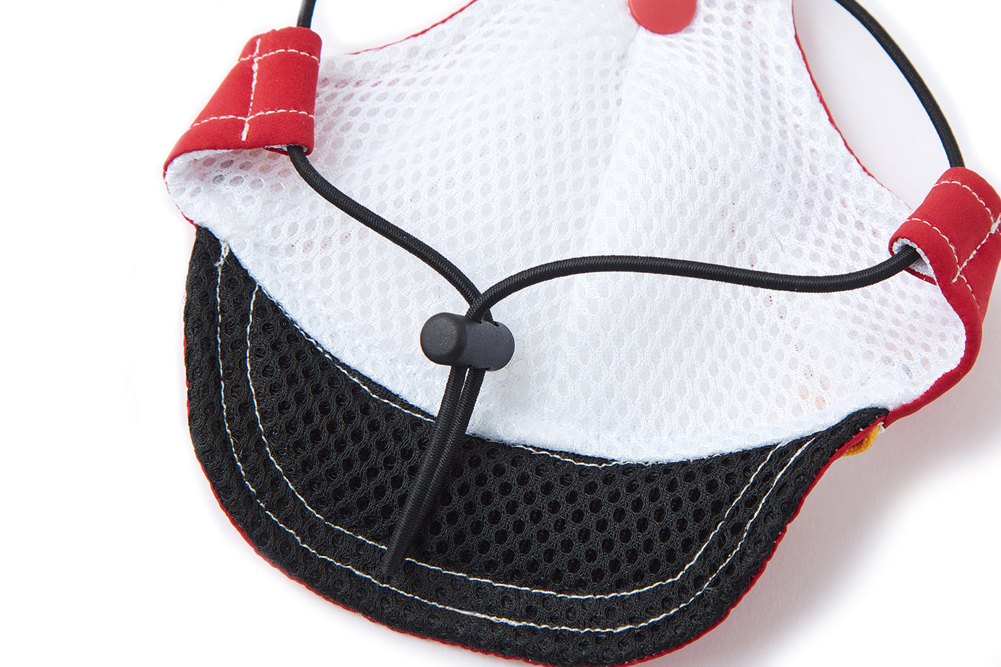 13DE MARZO Soccer Bear Pet Hat Red