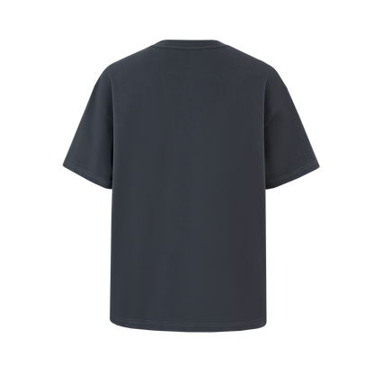 13DE MARZO Bear Offering Flowers 3D T-shirt Dark Grey - 13DE MARZO