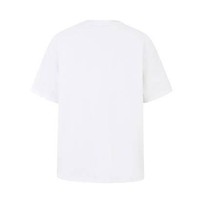 13DE MARZO Bear Offering Flowers 3D T-shirt White - 13DE MARZO