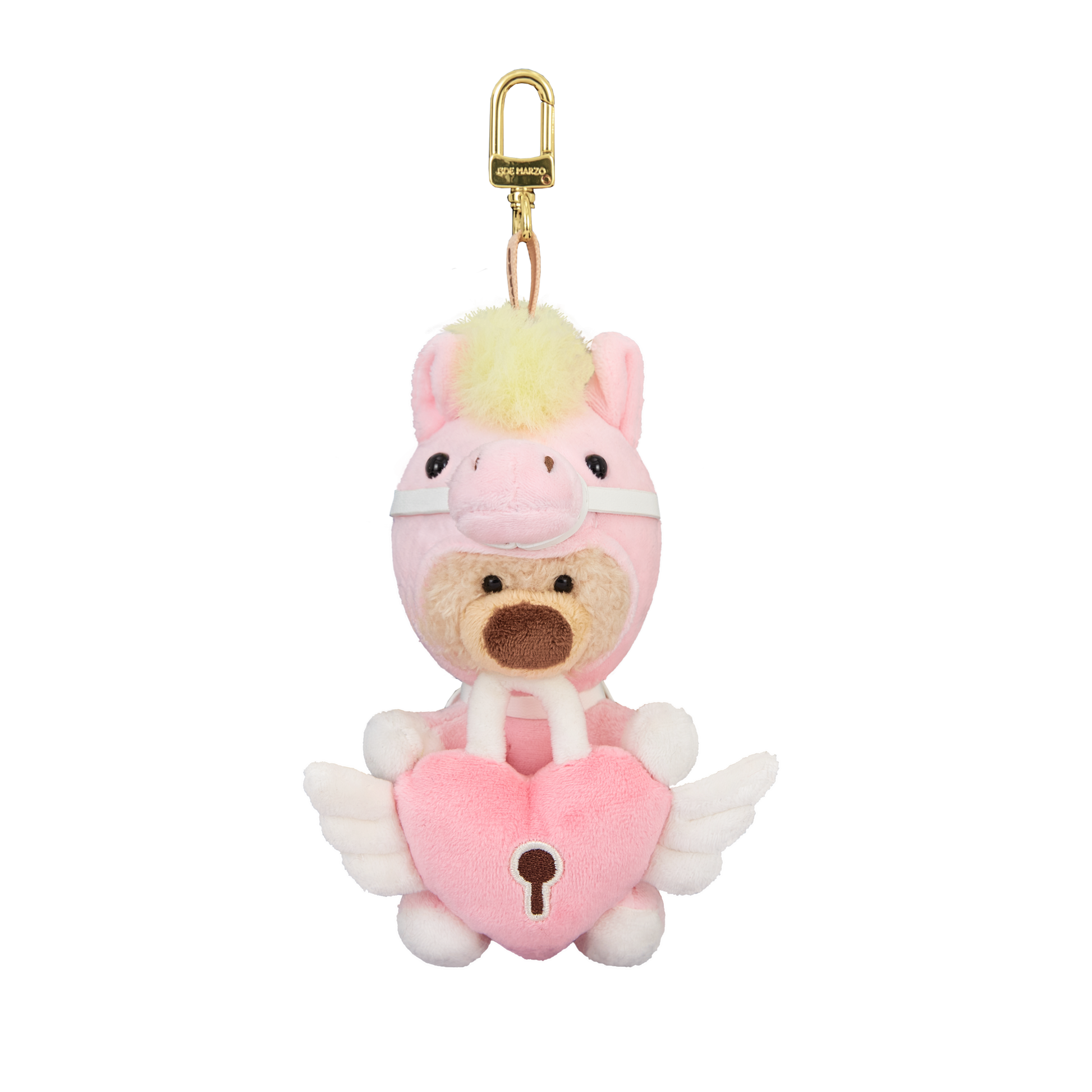 13DE MARZO Heart Lock Horsed Bear - 13DE MARZO