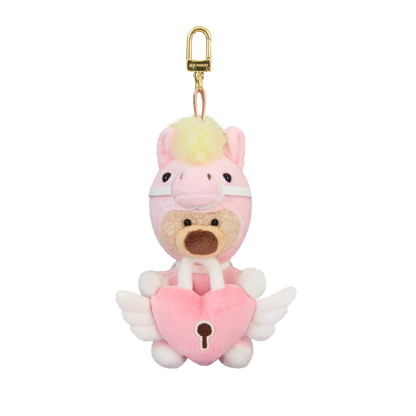 13DE MARZO Heart Lock Horsed Bear - 13DE MARZO