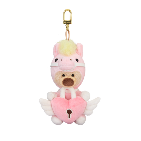 13DE MARZO Heart Lock Horsed Bear