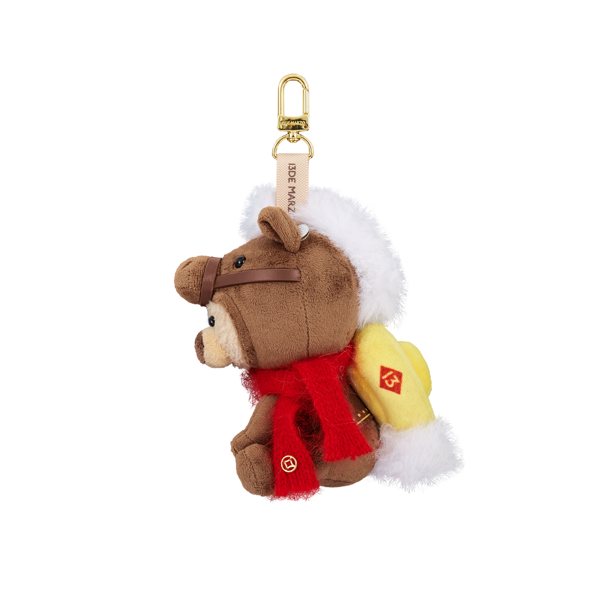 13DE MARZO Gold Ingot Horsed Bear - 13DE MARZO