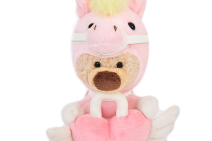 13DE MARZO Heart Lock Horsed Bear - 13DE MARZO