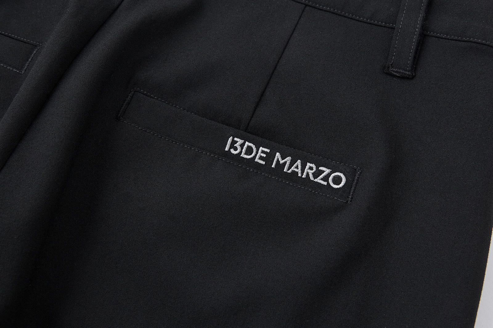 13DE MARZO Pleated Flared Trousers - 13DE MARZO