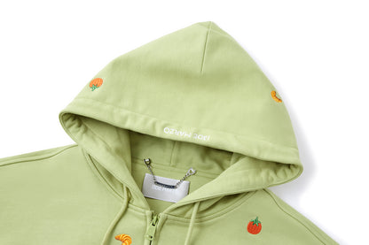 13DE MARZO Nutrition Breakfast Bear Hoodie Green - 13DE MARZO