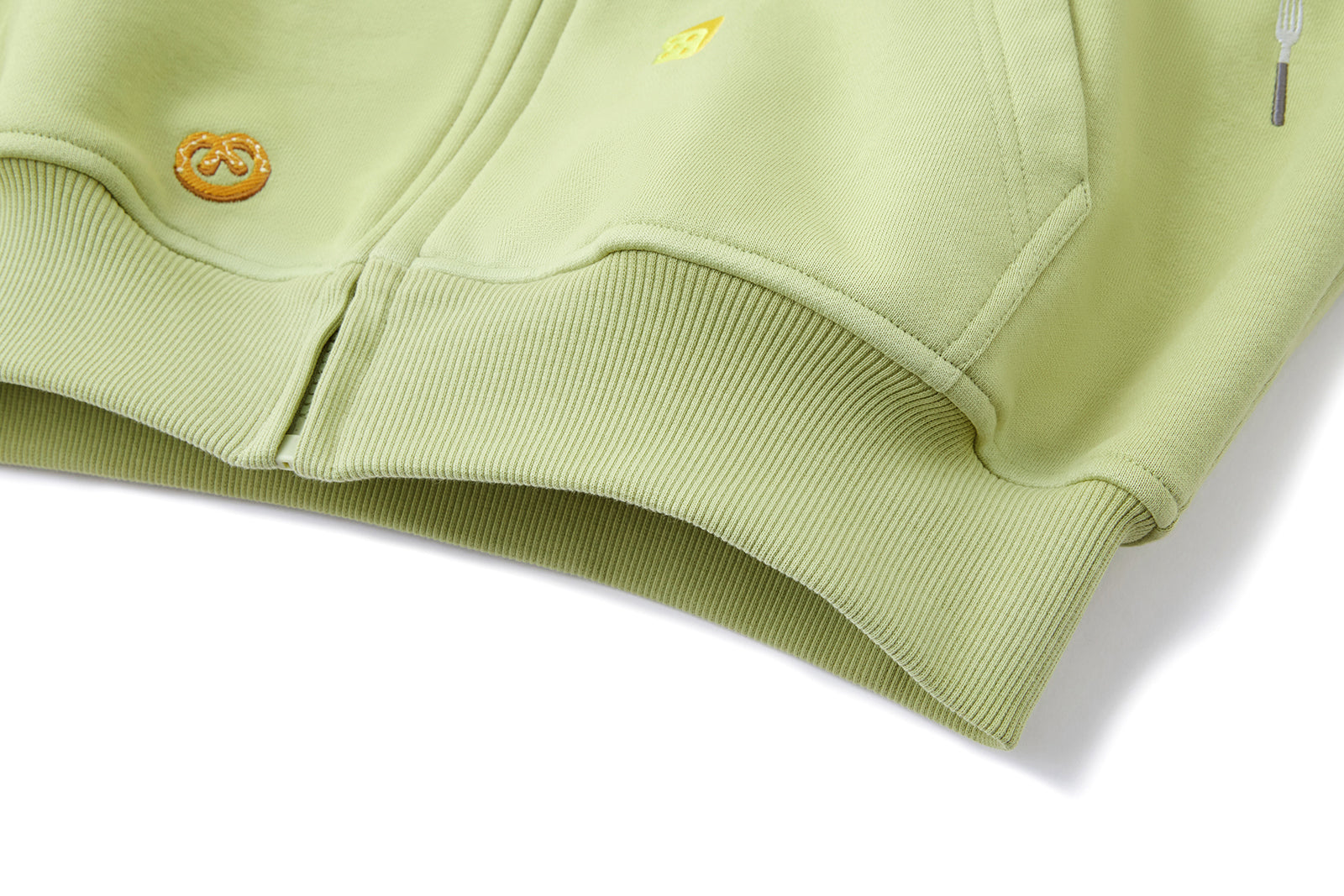 13DE MARZO Nutrition Breakfast Bear Hoodie Green - 13DE MARZO