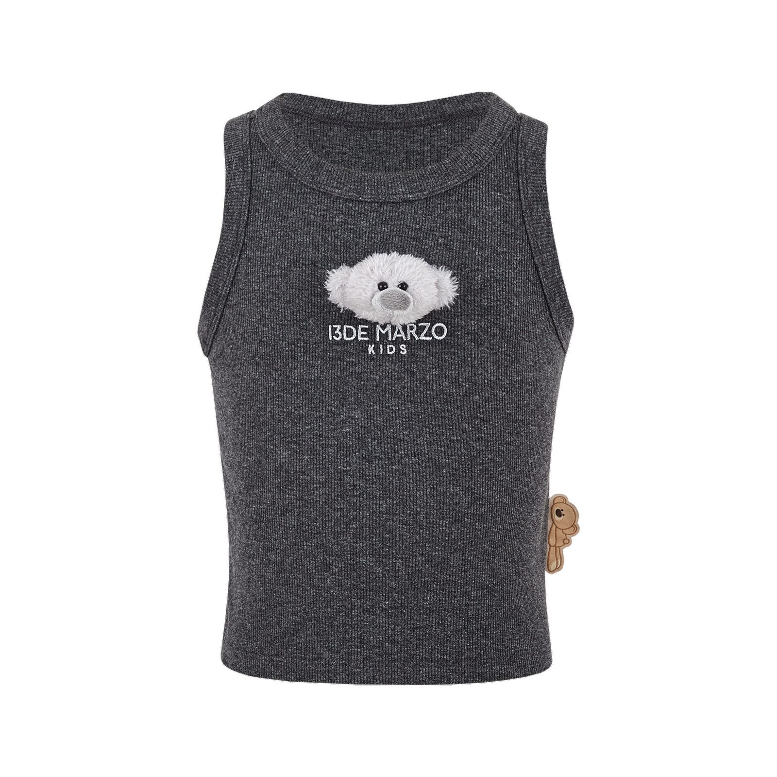 13DE MARZO BabyBear Base Vest Dark Grey - 13DE MARZO