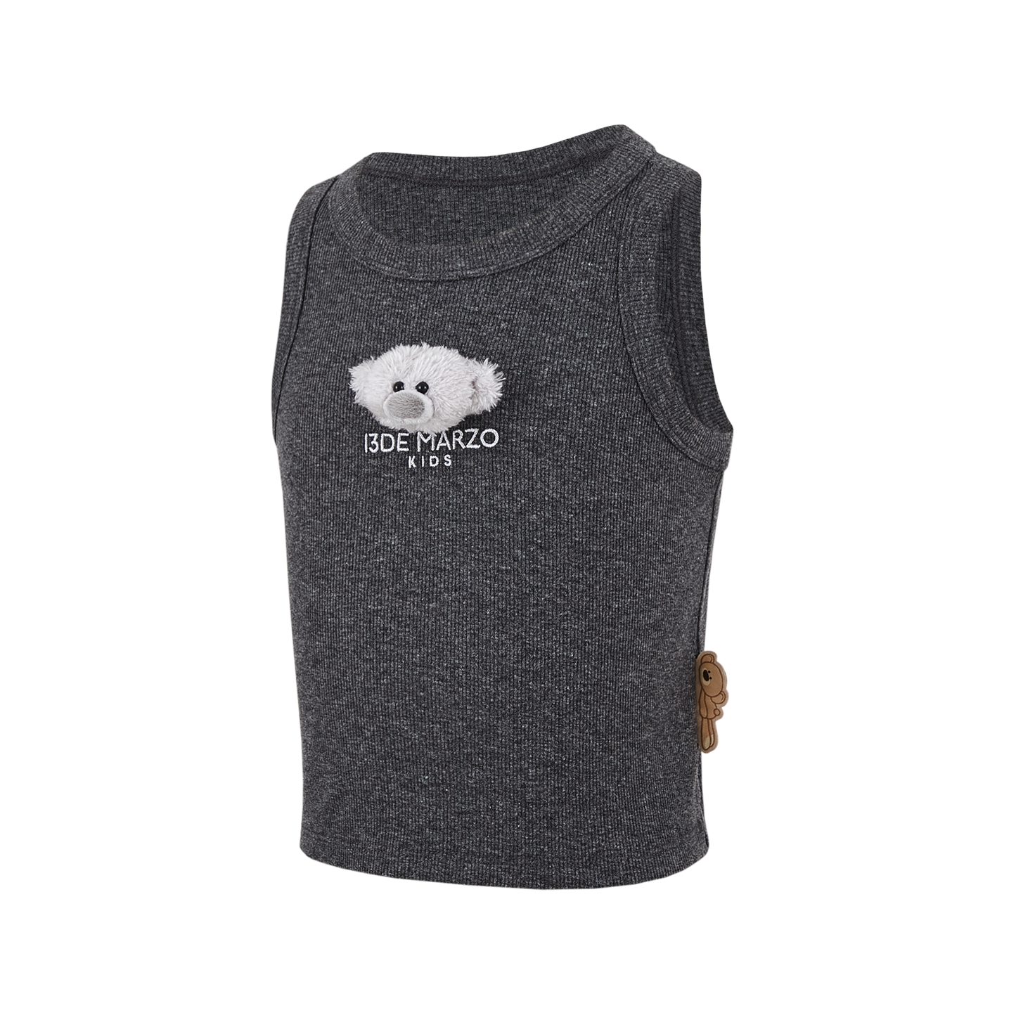 13DE MARZO BabyBear Base Vest Dark Grey - 13DE MARZO