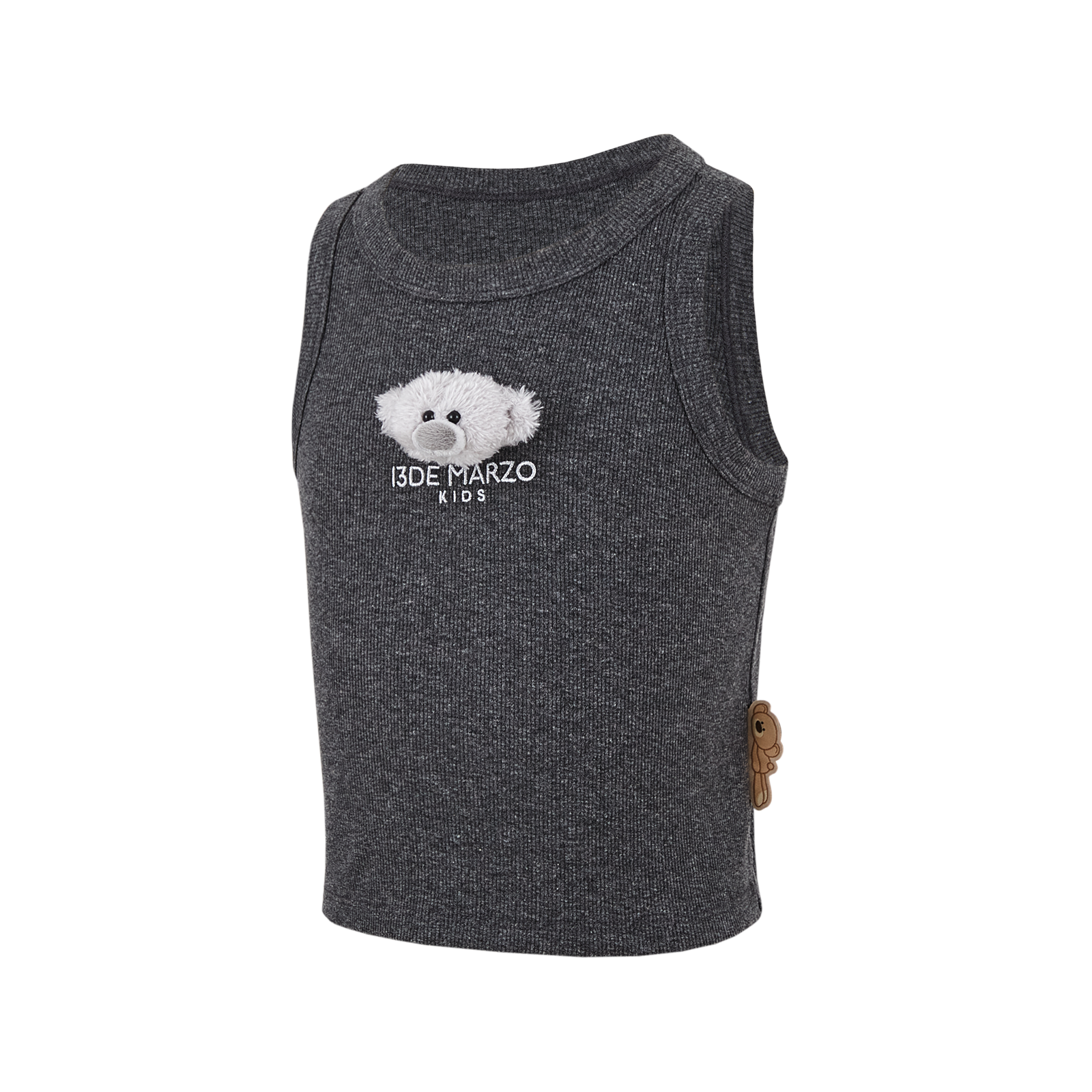 13DE MARZO BabyBear Base Vest Dark Grey - 13DE MARZO
