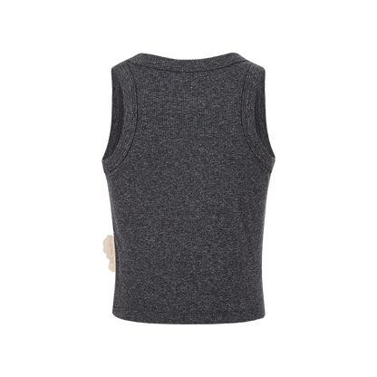 13DE MARZO BabyBear Base Vest Dark Grey - 13DE MARZO