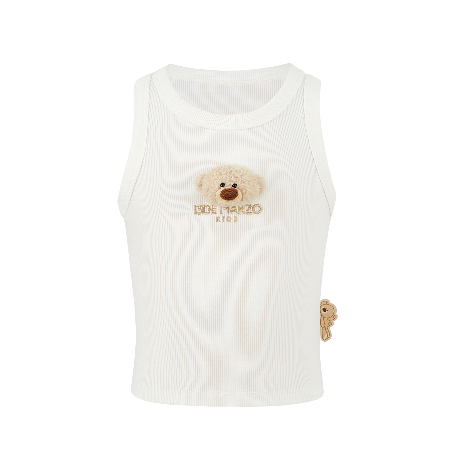 13DE MARZO BabyBear Base Vest White - 13DE MARZO