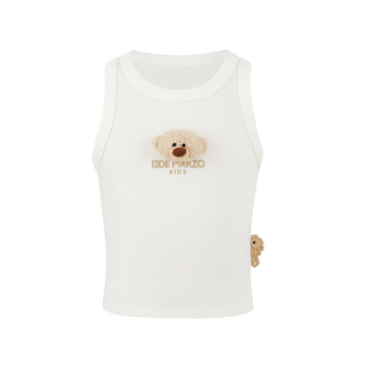 13DE MARZO BabyBear Base Vest White - 13DE MARZO
