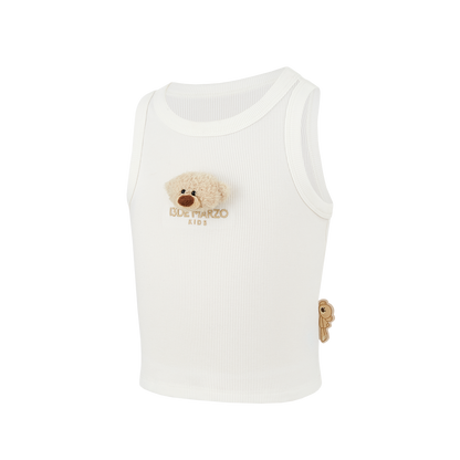 13DE MARZO BabyBear Base Vest White - 13DE MARZO