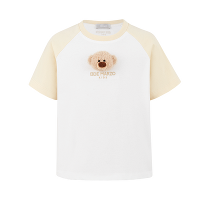 13DE MARZO BabyBear Raglan T-shirt Yellow - 13DE MARZO