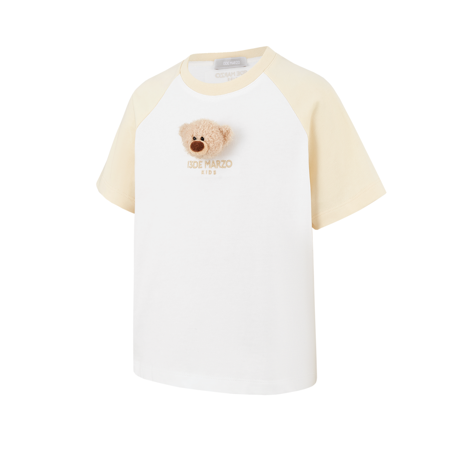 13DE MARZO BabyBear Raglan T-shirt Yellow - 13DE MARZO