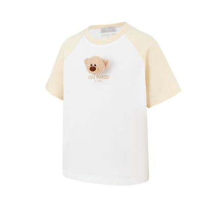 13DE MARZO BabyBear Raglan T-shirt Yellow - 13DE MARZO