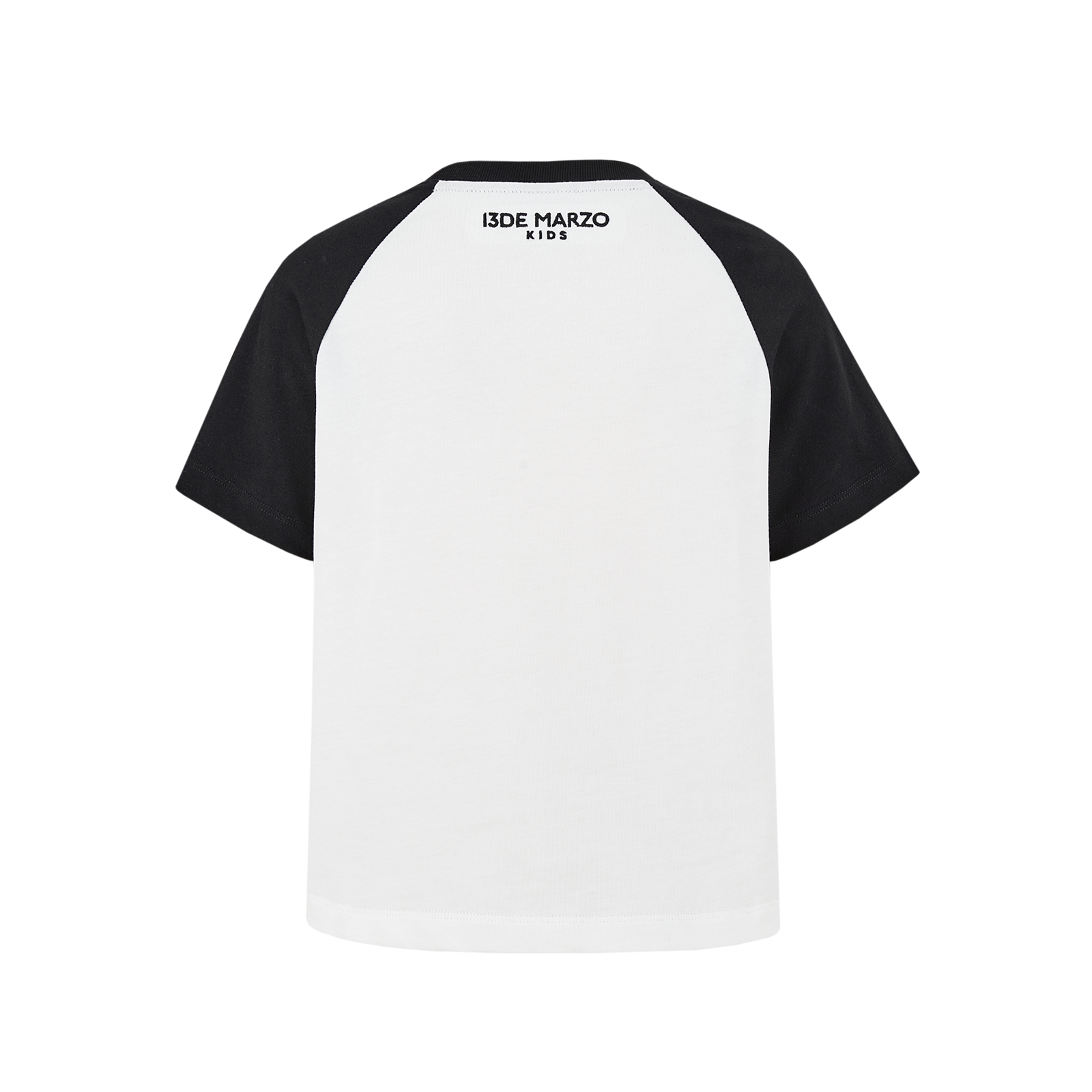 13DE MARZO BabyBear Raglan T-shirt Black - 13DE MARZO