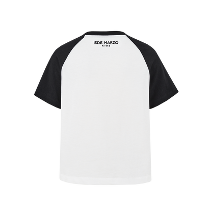 13DE MARZO BabyBear Raglan T-shirt Black - 13DE MARZO