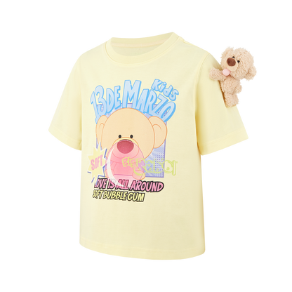 13DE MARZO BabyBear Bubblegum T-shirt Yellow - 13DE MARZO