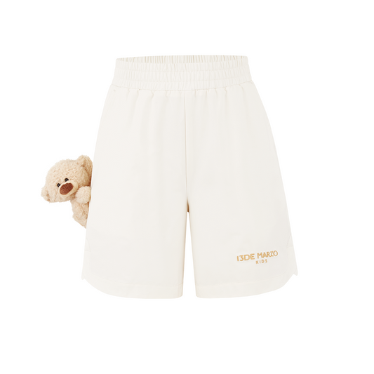 13DE MARZO BabyBear Outdoor Shorts Beige - 13DE MARZO