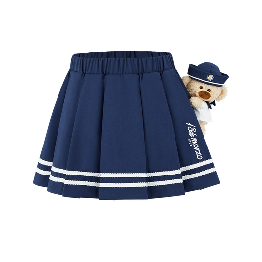 13DE MARZO BabyBear Sailor Pleated Dress - 13DE MARZO