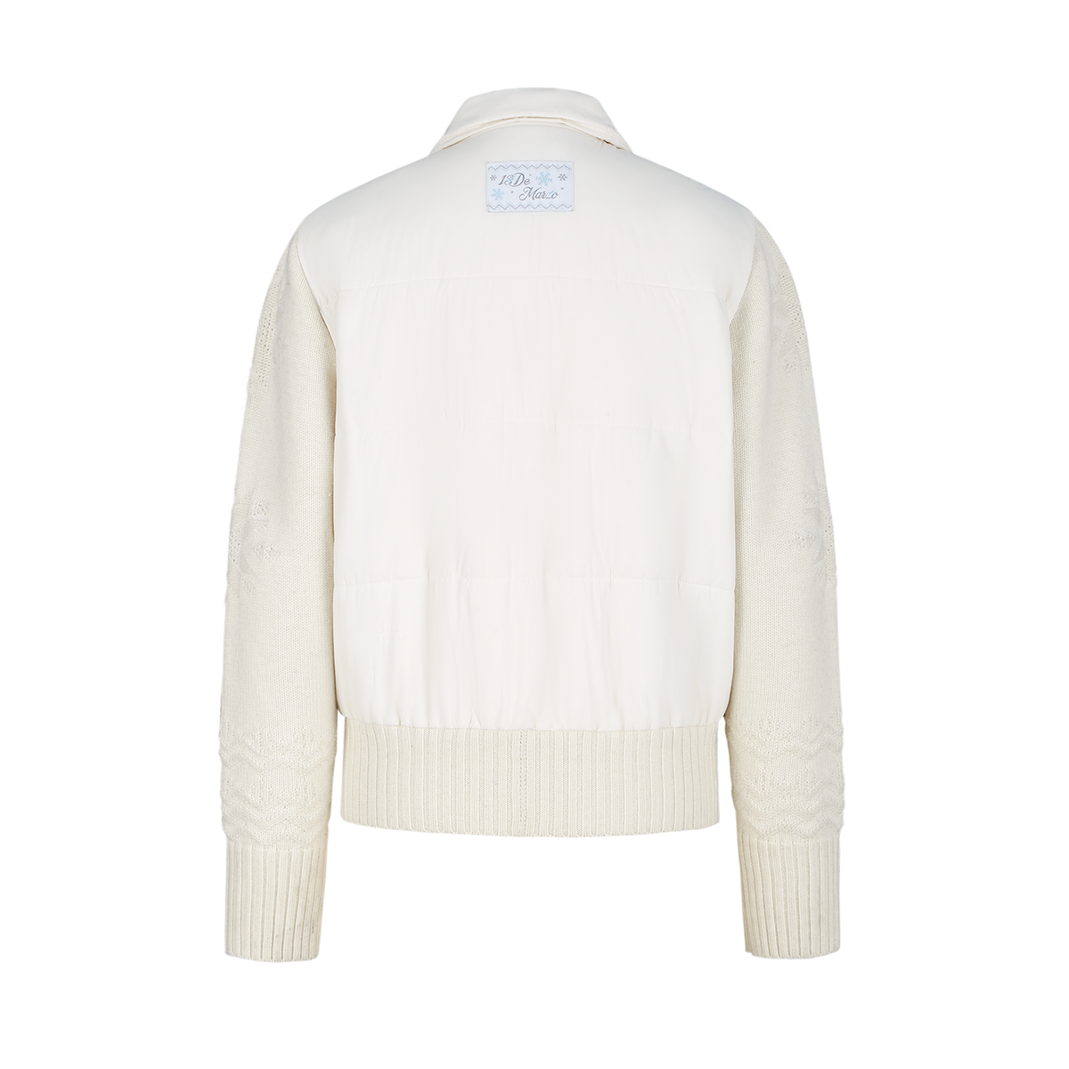 13DE MARZO Knit Spliced Padded Jacket