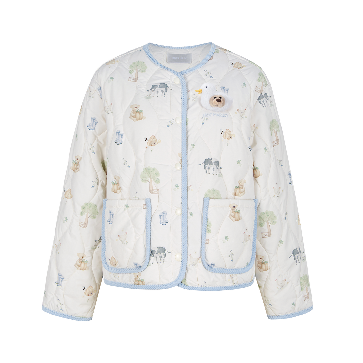 13DE MARZO Marzo Valley Print Jacket