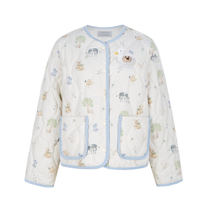 13DE MARZO Marzo Valley Print Jacket