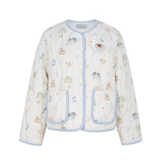 13DE MARZO Marzo Valley Print Jacket