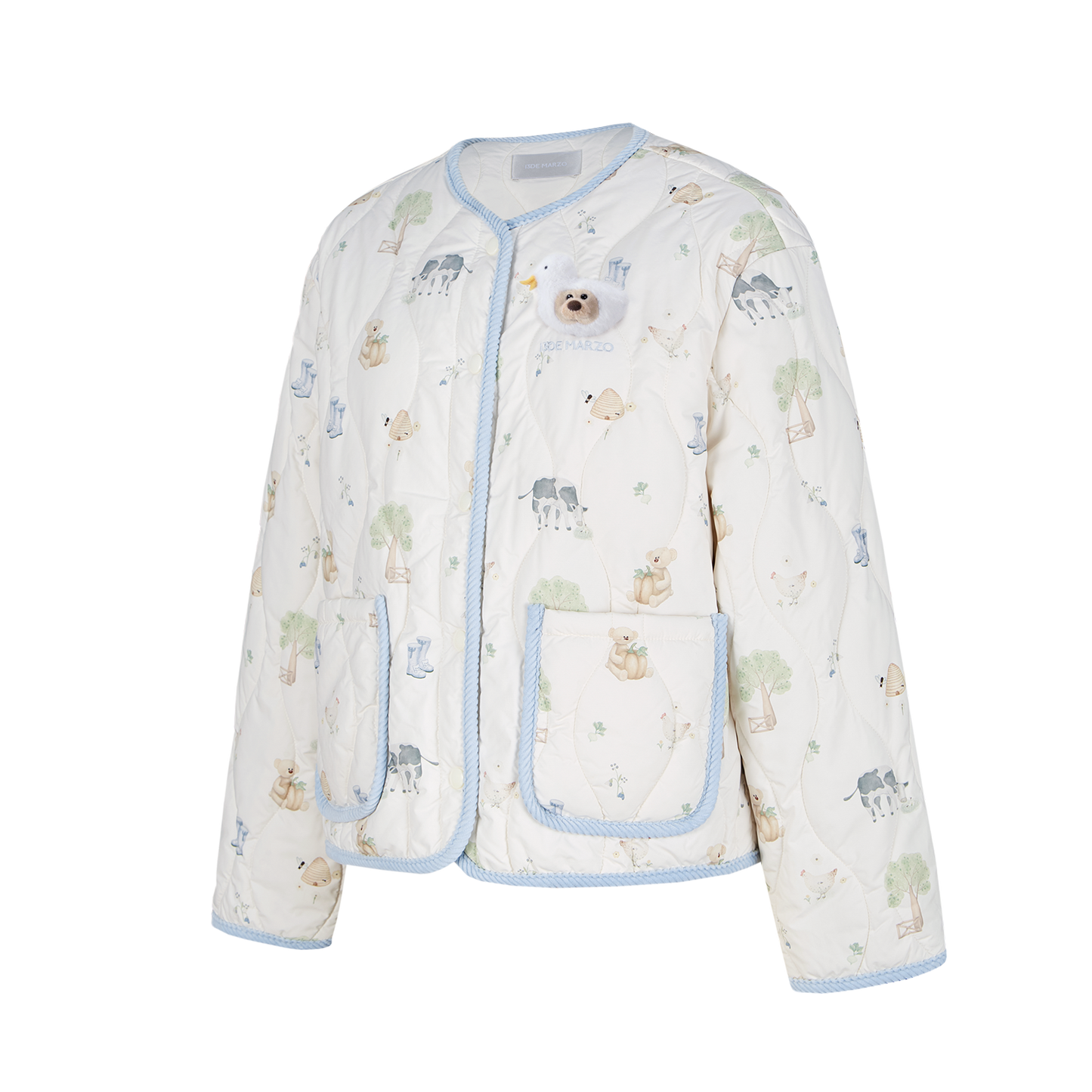 13DE MARZO Marzo Valley Print Jacket