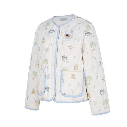 13DE MARZO Marzo Valley Print Jacket