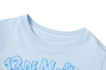 13DE MARZO BabyBear Bubblegum T-shirt Blue - 13DE MARZO