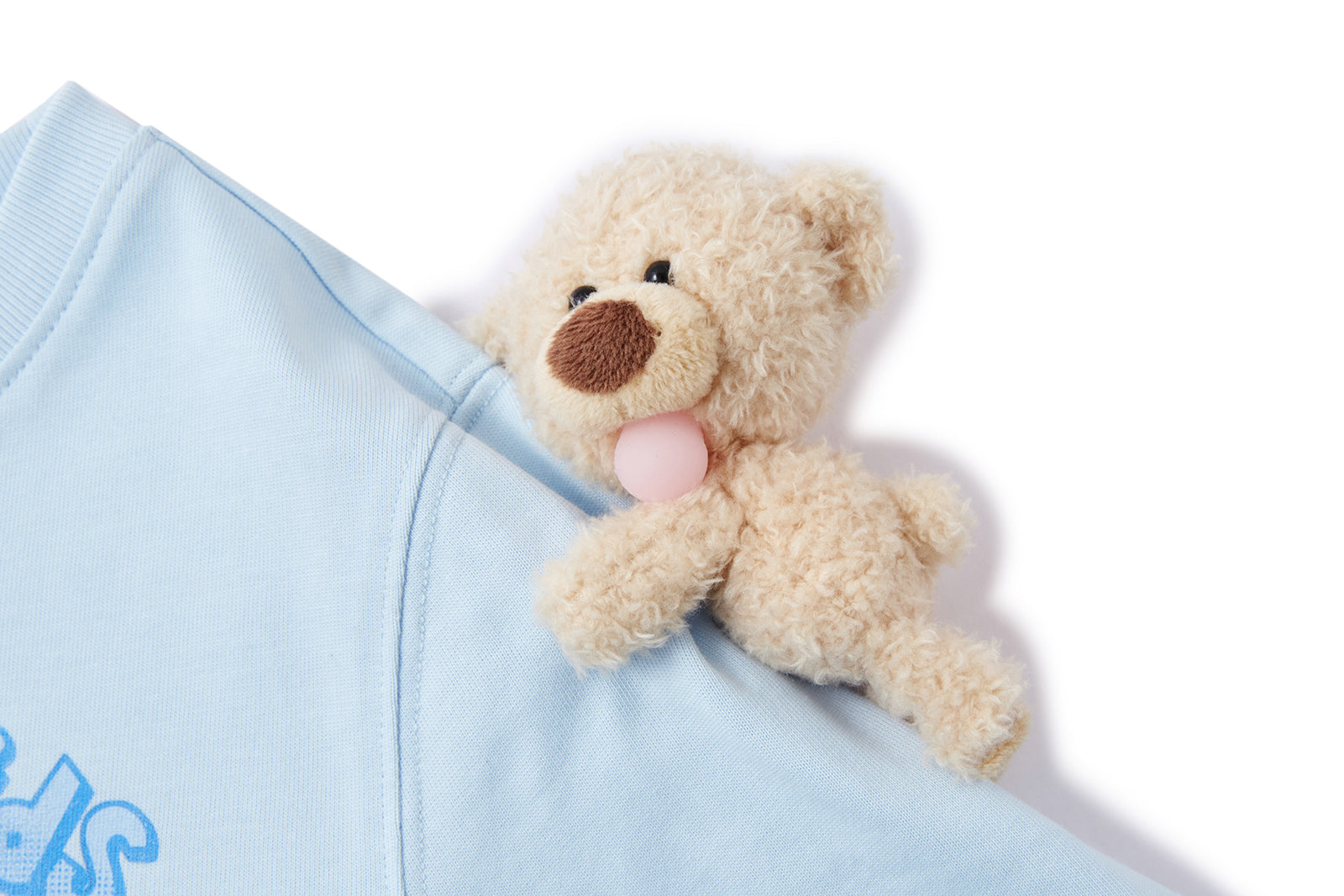 13DE MARZO BabyBear Bubblegum T-shirt Blue - 13DE MARZO