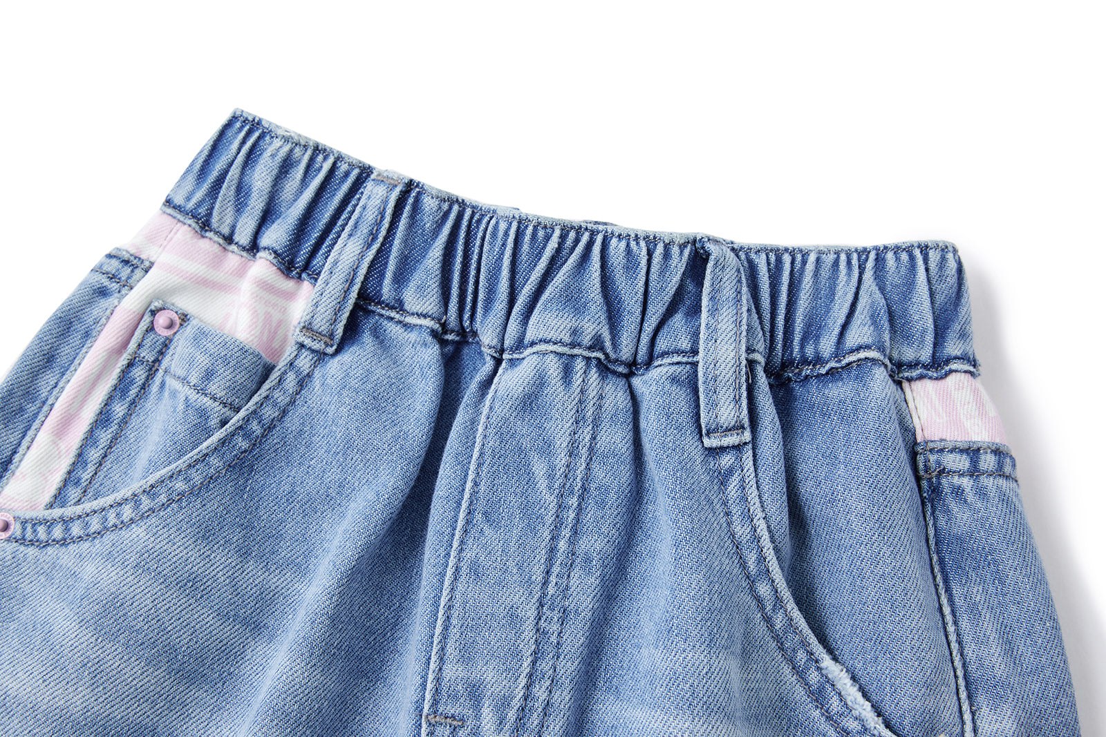 13DE MARZO BabyBear Bubblegum Jorts Blue - 13DE MARZO