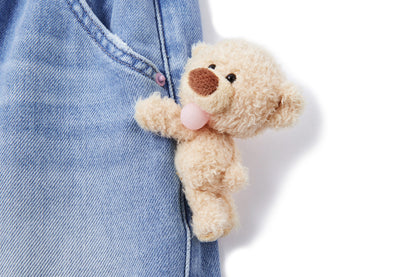 13DE MARZO BabyBear Bubblegum Jorts Blue - 13DE MARZO