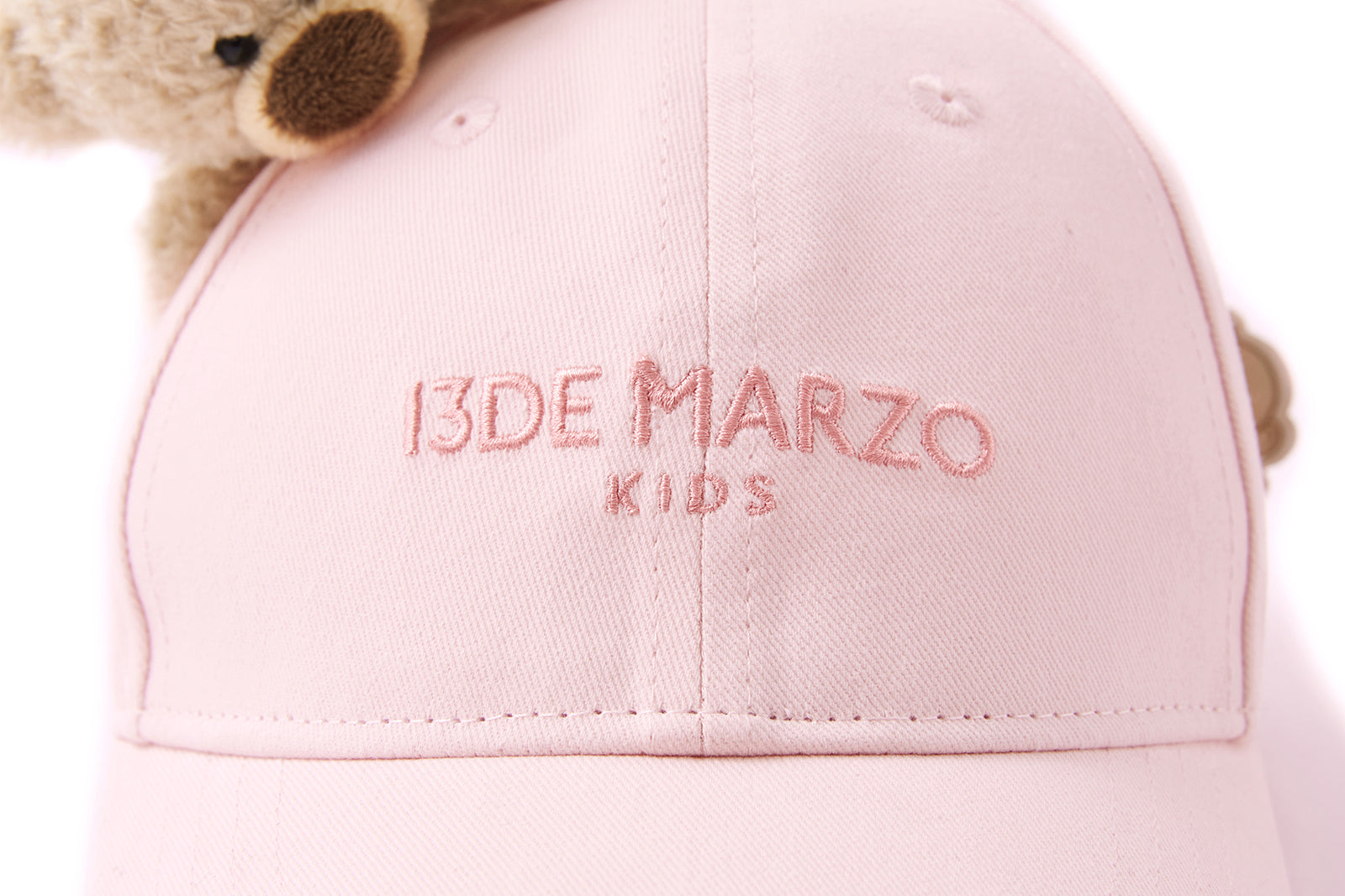 13DE MARZO BabyBear Baseball Cap Pink - 13DE MARZO
