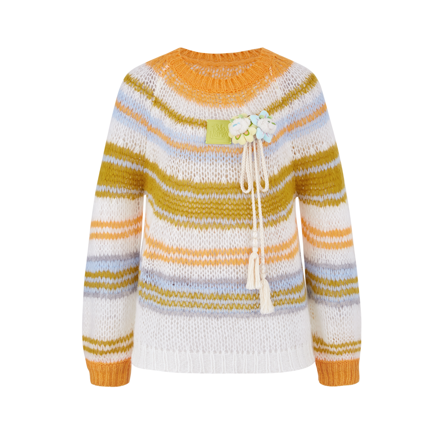 13DE MARZO Hollow Lines Sweater