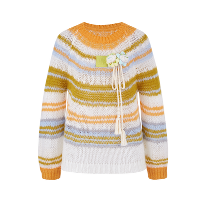 13DE MARZO Hollow Lines Sweater