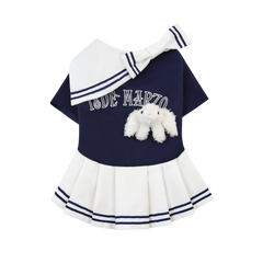 13DE MARZO Sailor Bear Pet Dress