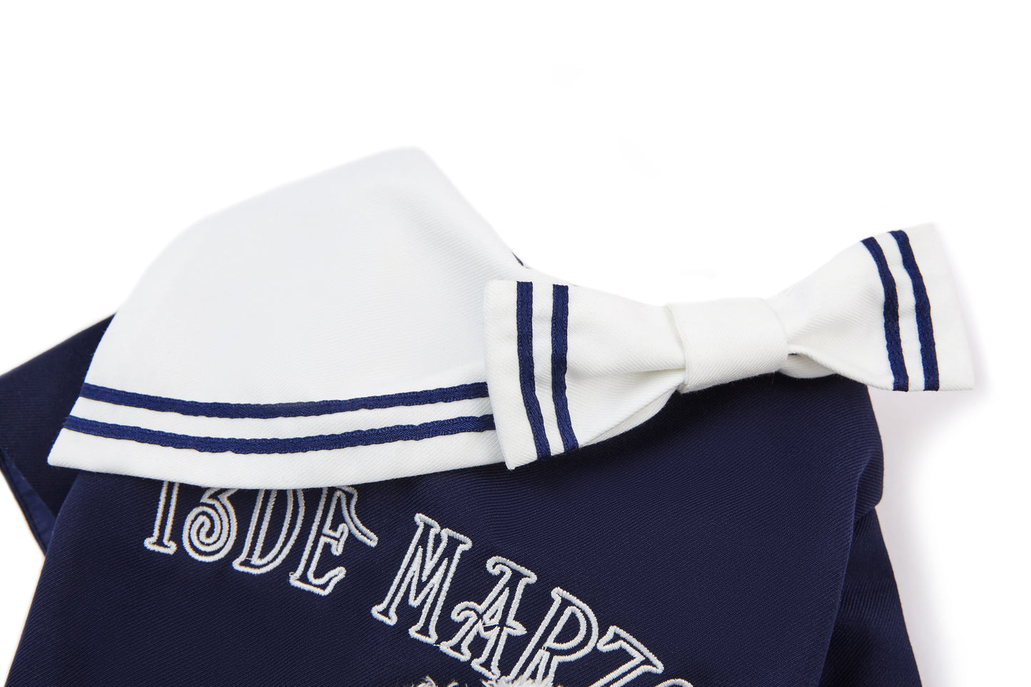 13DE MARZO Sailor Bear Pet Dress