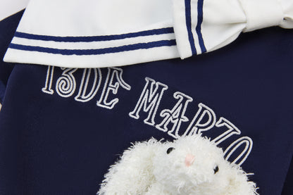 13DE MARZO Sailor Bear Pet Dress