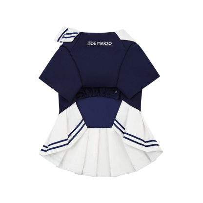13DE MARZO Sailor Bear Pet Dress