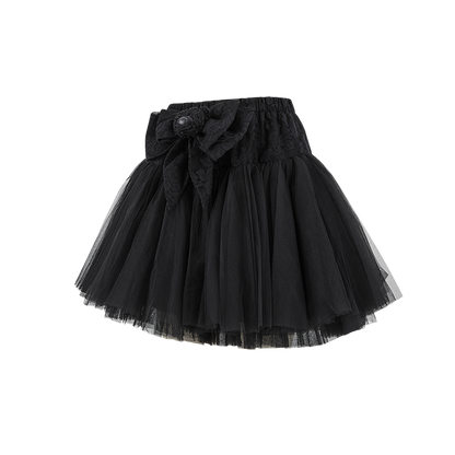 13DE MARZO Bow Lace Short Skirt