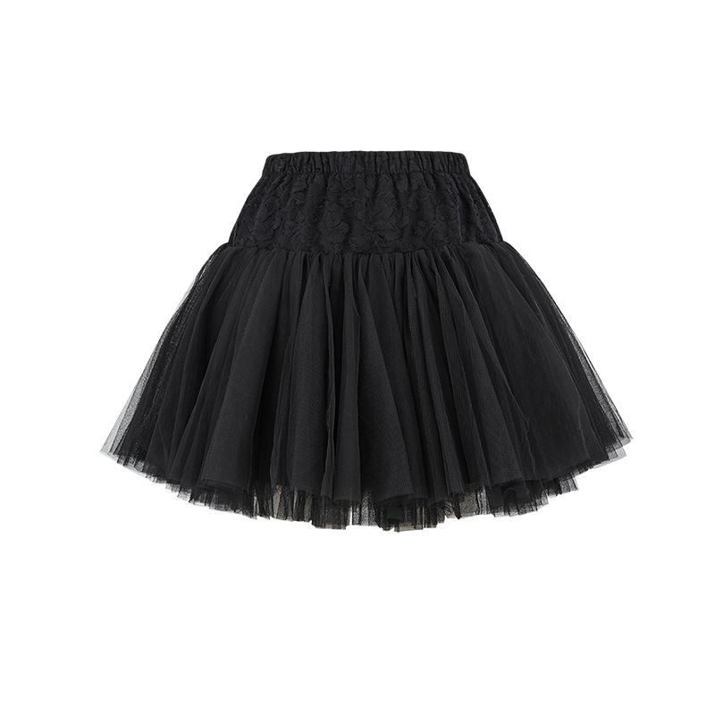 13DE MARZO Bow Lace Short Skirt